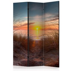 Artgeist 3-teiliges Paravent - Sunset over the Atlantic Ocean [Room Dividers]