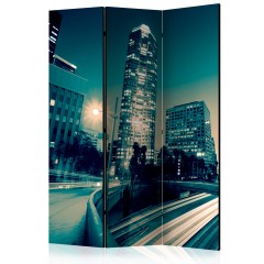 Artgeist 3-teiliges Paravent - The streets of Los Angeles [Room Dividers]
