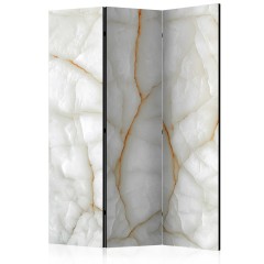 Artgeist 3-teiliges Paravent - White Marble [Room Dividers]