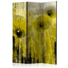 Artgeist 3-teiliges Paravent - Yellow madness [Room Dividers]