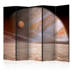 Artgeist 5-teiliges Paravent - A small and a big planet II [Room Dividers]