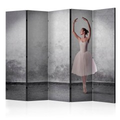 Artgeist 5-teiliges Paravent - Ballerina in Degas paintings style II [Room Dividers]