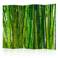 Artgeist 5-teiliges Paravent - Bamboo Forest II [Room Dividers]