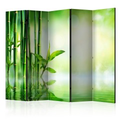 Artgeist 5-teiliges Paravent - Bamboo Grove II [Room Dividers]