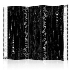 Artgeist 5-teiliges Paravent - Black Elegance II [Room Dividers]