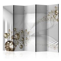 Artgeist 5-teiliges Paravent - Diamond Corridor II [Room Dividers]