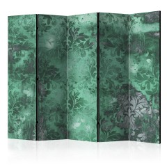 Artgeist 5-teiliges Paravent - Emerald Memory II [Room Dividers]