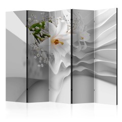 Artgeist 5-teiliges Paravent - Flowers for Modernity II [Room Dividers]