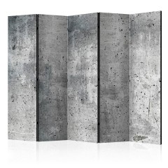 Artgeist 5-teiliges Paravent - Fresh Concrete II [Room Dividers]