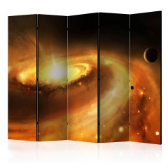 Artgeist 5-teiliges Paravent - Galactic Center of the Milky Way II [Room Dividers]