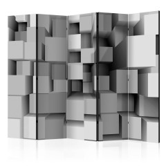 Artgeist 5-teiliges Paravent - Geometric Puzzle II [Room Dividers]