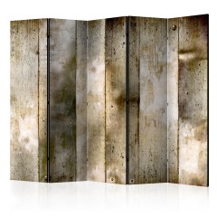 Artgeist 5-teiliges Paravent - Gold stripes II [Room Dividers]