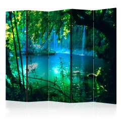 Artgeist 5-teiliges Paravent - Kursunlu Waterfalls II [Room Dividers]