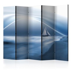 Artgeist 5-teiliges Paravent - Lonely sail drifting II [Room Dividers]