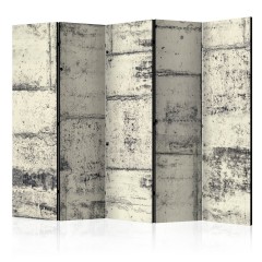 Artgeist 5-teiliges Paravent - Love the Concrete II [Room Dividers]