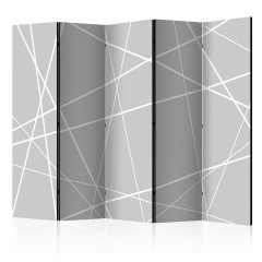 Artgeist 5-teiliges Paravent - Modern Cobweb II [Room Dividers]