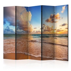 Artgeist 5-teiliges Paravent - Morning by the Sea II [Room Dividers]