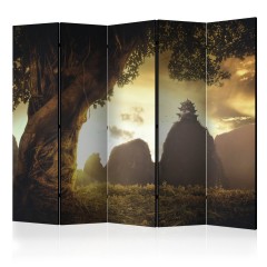 Artgeist 5-teiliges Paravent - Mysterious China II [Room Dividers]