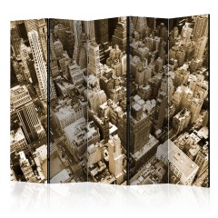 Artgeist 5-teiliges Paravent - New York, Manhattan II [Room Dividers]