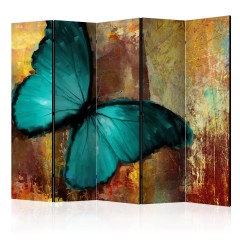 Artgeist 5-teiliges Paravent - Painted butterfly II [Room Dividers]