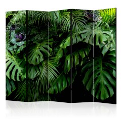 Artgeist 5-teiliges Paravent - Rainforest II [Room Dividers]