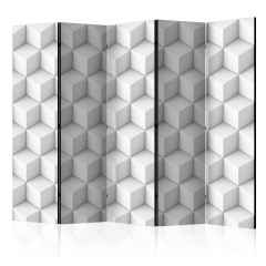 Artgeist 5-teiliges Paravent - Room divider – Cube II