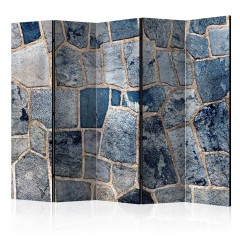 Artgeist 5-teiliges Paravent - Sapphire Stone II [Room Dividers]