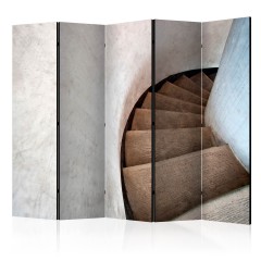 Artgeist 5-teiliges Paravent - Spiral stairs II [Room Dividers]