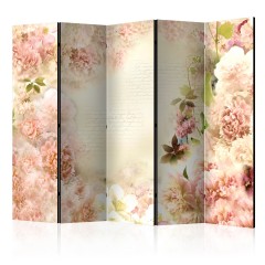 Artgeist 5-teiliges Paravent - Spring fragrance II [Room Dividers]