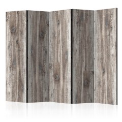 Artgeist 5-teiliges Paravent - Stylish Wood II [Room Dividers]