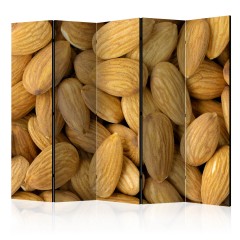 Artgeist 5-teiliges Paravent - Tasty almonds II [Room Dividers]