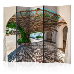 Artgeist 5-teiliges Paravent - The Arbour of Trees - Poltu Quatu, Italy II [Room Dividers]