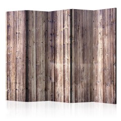 Artgeist 5-teiliges Paravent - Wooden Charm II [Room Dividers]