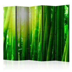 Artgeist 5-teiliges Paravent - Sun and bamboo II [Room Dividers]