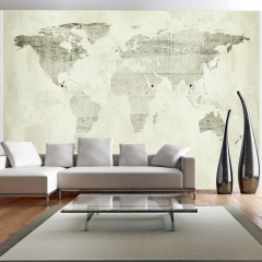 Selbstklebende Fototapete - Green continents