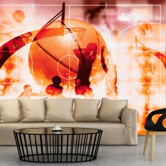 Selbstklebende Fototapete - My Sport: Basketball