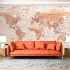 Selbstklebende Fototapete - Orange World