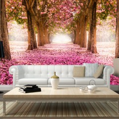 Selbstklebende Fototapete - Pink grove