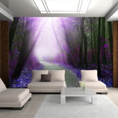 Selbstklebende Fototapete - Purple path