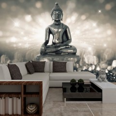 Selbstklebende Fototapete - Silver Buddha