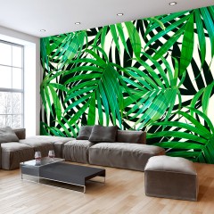 Selbstklebende Fototapete - Tropical Leaves