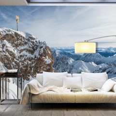 Selbstklebende Fototapete - Winter in Zugspitze