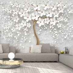 Artgeist Selbstklebende Fototapete - Magic Magnolia