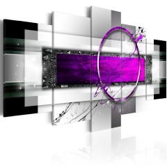 Artgeist Wandbild - Purple Rim