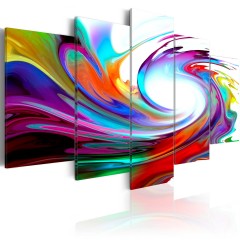 Artgeist Wandbild - Rainbow - swirl