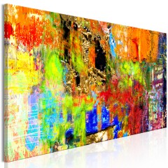 Artgeist Wandbild - Colourful Abstraction (1 Part) Narrow