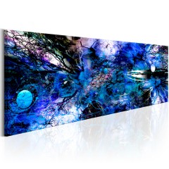 Artgeist Wandbild - Blue Artistic Chaos