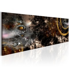 Artgeist Wandbild - Golden Galaxy