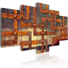 Artgeist Wandbild - Metal Maze