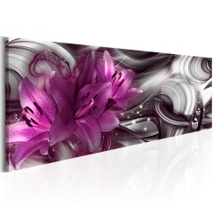 Artgeist Wandbild - Violettfarbene Tiefe